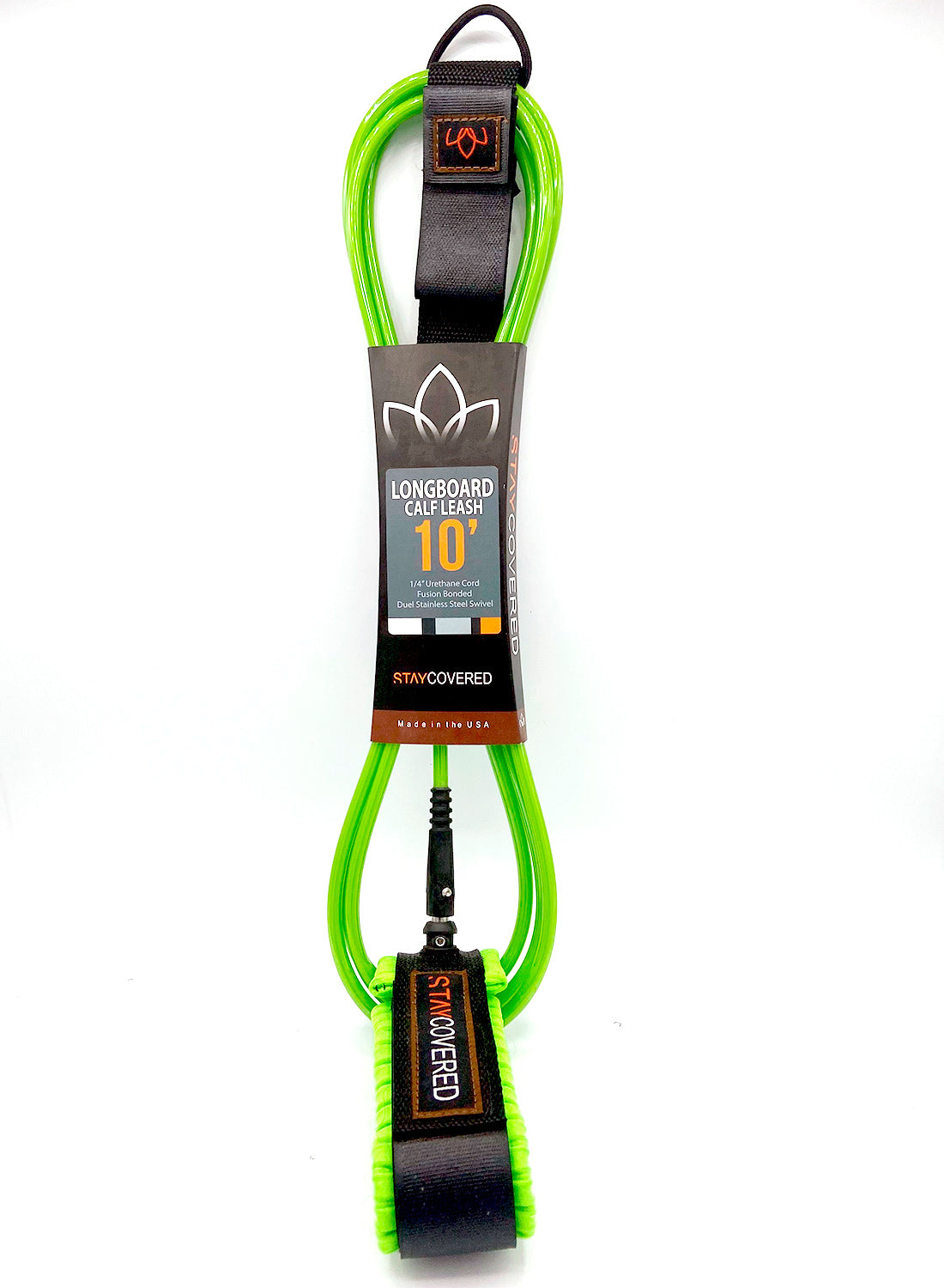 STAY COVERED CALF SURF LEASH 10'